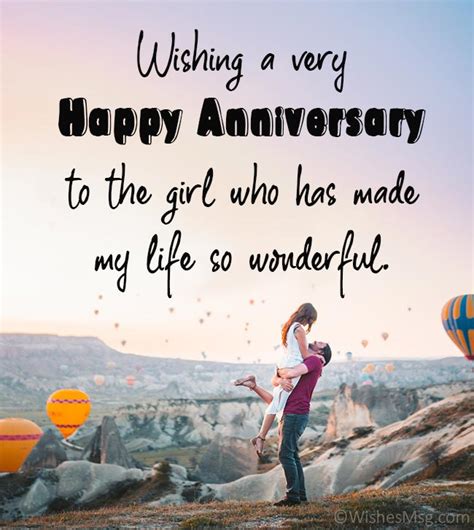 100 Love Anniversary Wishes For Girlfriend Best Quotationswishes