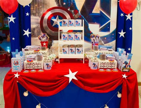 Captain America Birthday Capitan America Birthday Party Catch My