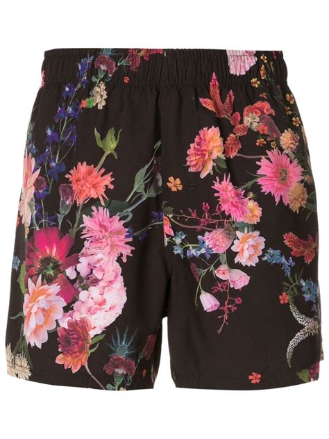 Osklen Floral Print Swim Shorts Farfetch