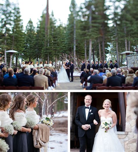 Lake Tahoe Wedding Winter Escape At The Ritz Carlton Lake Tahoe