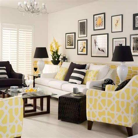 20 Awesome Yellow And Gray Living Room Color Scheme Ideas