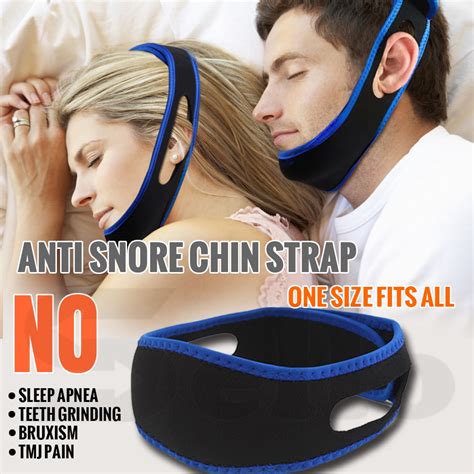 stop the snore anti snore chin strap