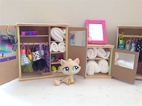 How To Make A Lps Closet Lps Accessories Lps Crafts Lps Clothes