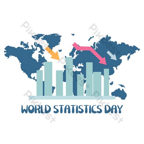 World Statistics Day Map Data Arrow Png Images Psd Free Download