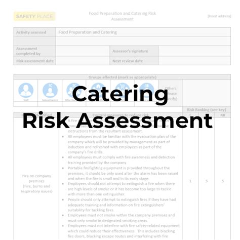 Restaurant Risk Assessment Template