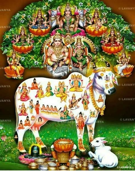 Kuber Lakshmi & Kamadenu Blessings. telugu wedding ...