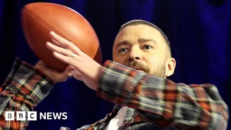 Justin Timberlake Makes Pre Super Bowl Gaffe Bbc News