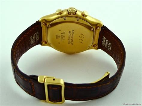 Ebel 1911 Chronometer Chronograph Automatic 18k Yellow Gold