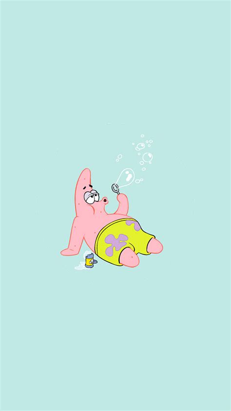 | see more about aesthetic, cartoon and pink. Aesthetic Patrick Wallpapers - Wallpaper Cave