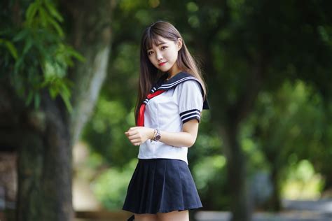 Asian School Uniform