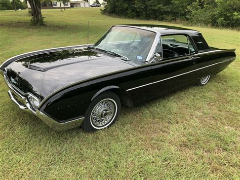 1962 Ford Thunderbird Hardtop Coupe Black Rwd Automatic For Sale Ford