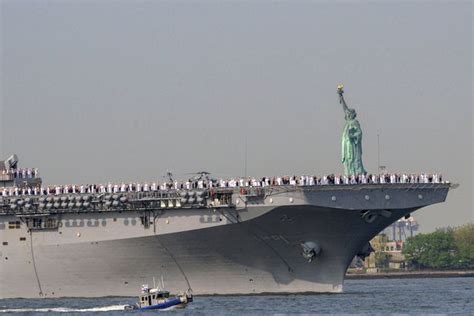 Fleet Week New York Kicks Off With Parade Of Ships Arriving In Lower