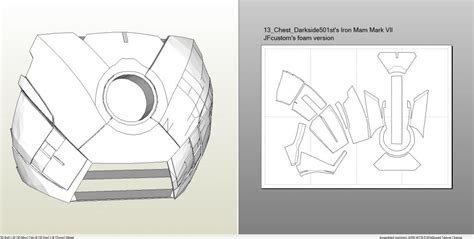 You can take away my house, all my tricks, and toys. Foamcraft .pdo file template for Iron Man - Mark 7 Full ...