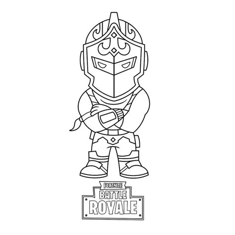 Maak zelf makkelijk uw logo online in 3 stappen. Leuk voor kids kleurplaatMini Black Knight | Kleurboek ...