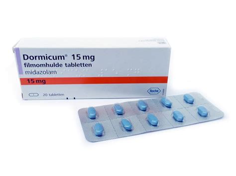 Dormicum Midazolam Roche 15mg® Anabolen Powers