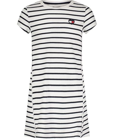 Tommy Hilfiger Big Girls Stripe T Shirt Dress Macy S