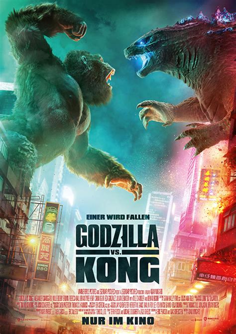 Filmplakat Godzilla Vs Kong 2020 Plakat 2 Von 2 Filmposter Archiv