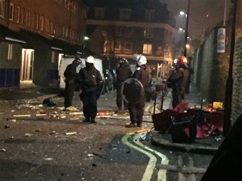 Halloween Rave Party Turns Into Chaos As Revellers Bombard London Riot