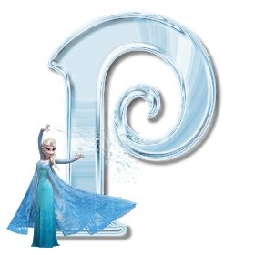 Alfabeto de Elsa de Frozen Congelando las Letras. | Frozen theme, Frozen party, Frozen