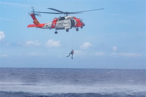 Joint Coast Guard Military Search And Rescue Exercise In Mid Atlantic
