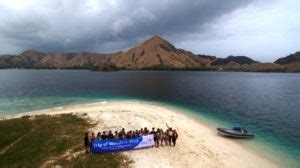 The tiny airport is located just. Kelor Island: Komodo National Park, Indonesia | Point and ...