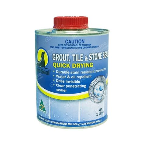 Sure Seal Gold Label Grout Tile And Stone Sealer 1l Quick Drying