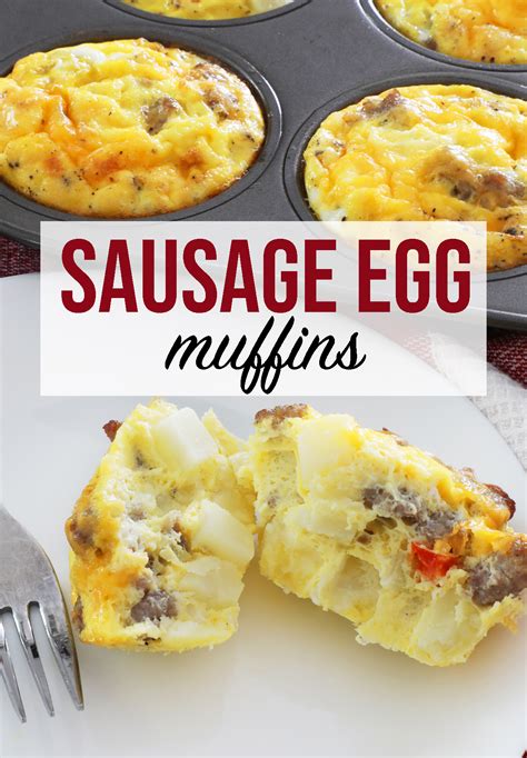 Sausage Egg Muffins Weekend Craft