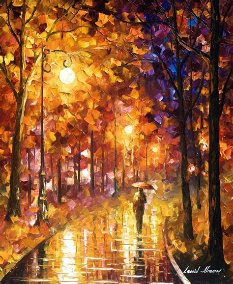 Morning Of Passion — Palette Knife Oil Painting On Canvas By Leonid