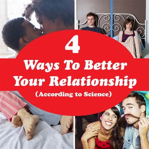 4 Ways To Better Your Relationship According To Science