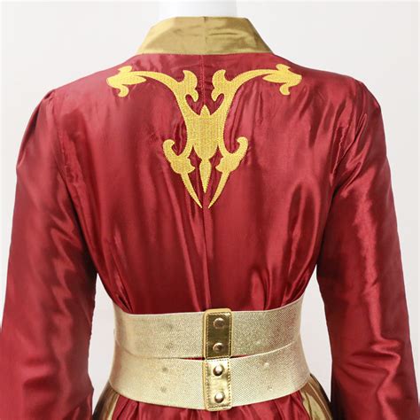 Queen Cersei Lannister Red Luxury Dress Game Of Thrones Cosplay Costume Women
