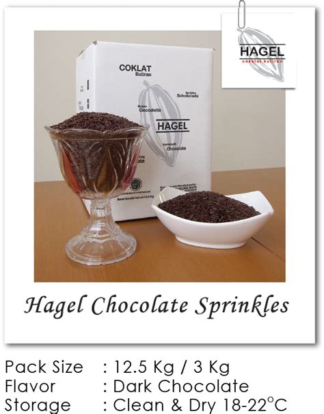 Hagel Chocolate Sprinkles #chocolate #sprinkles #recipe