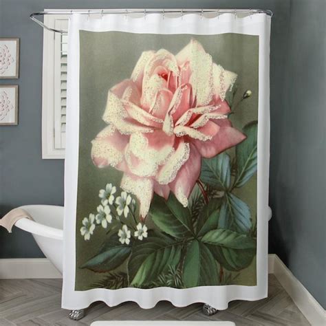 Victorian Rose Shower Curtain By Venus Cafepress