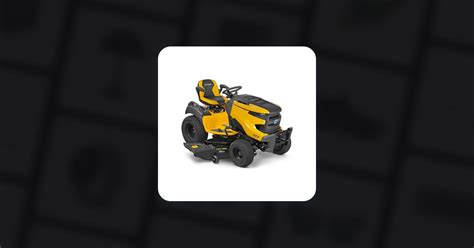 Cub Cadet Xt3 Qs137 1 Butikker • Se Hos Pricerunner