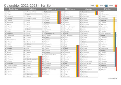 Régler Colonie Binaire Calendrier 2023 Scolaire Plan Espagne Une Fonction