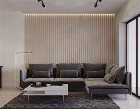 Minimalistic Interior Design On Behance Home Interior