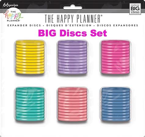 3 Opciones De Happy Planner Discs Rings Value Pack Mini Etsy