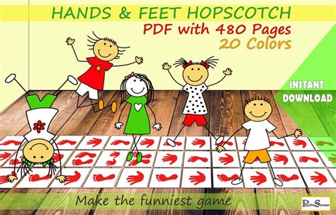 Hands And Feet Sensory Path Colorful Adult And Kid Friendly Etsy