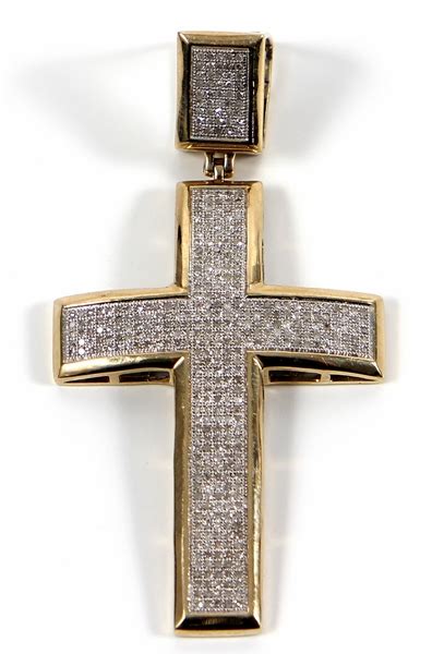 Lot Detail Tupac Shakur Owned And Worn Diamond Cross Pendant