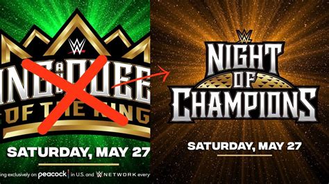 Wwe Night Of Champions Match Card Rumours And Start Time