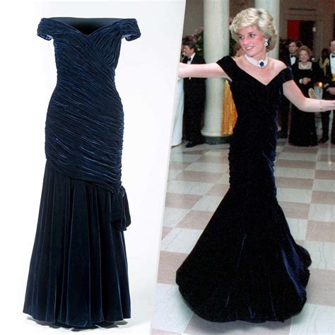 Princess Dianas Iconic Dresses On Display To Mark 20th Anniversary Of