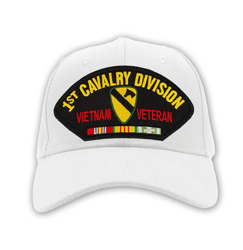 Us Army 1st Cavalry Division Vietnam Veteran Ball Cap Etsy