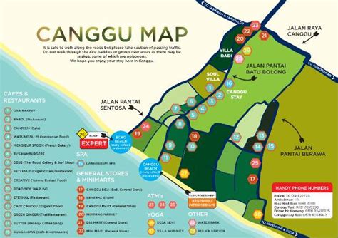 Map Of Canggu Picture Of Canggu Beach Canggu Tripadvisor