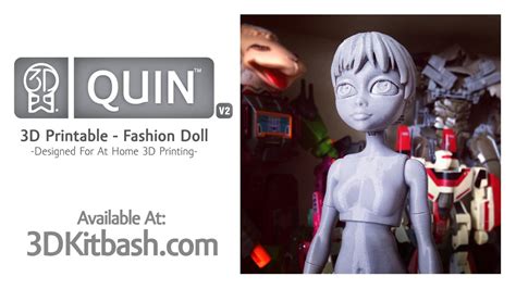 quin v2 3d printer fashion doll build guide via youtube