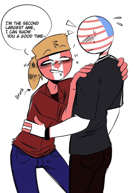 canada x usa countryhumans °23 country humor country memes light of my life