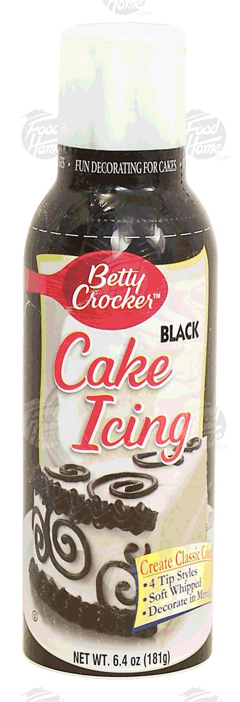 Groceries Product Infomation For Betty Crocker Black