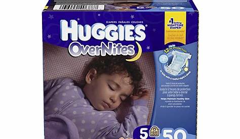 huggies overnight size chart