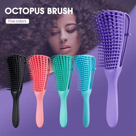 Detangling Hair Brush Scalp Massage Hair Comb Octopus Brush For Wet