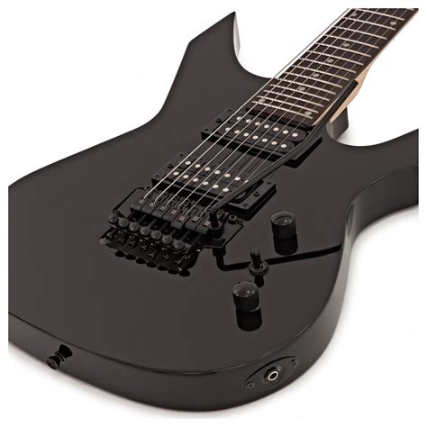 Harlem 7 7 String Electric Guitar By Gear4music Black B Stock At