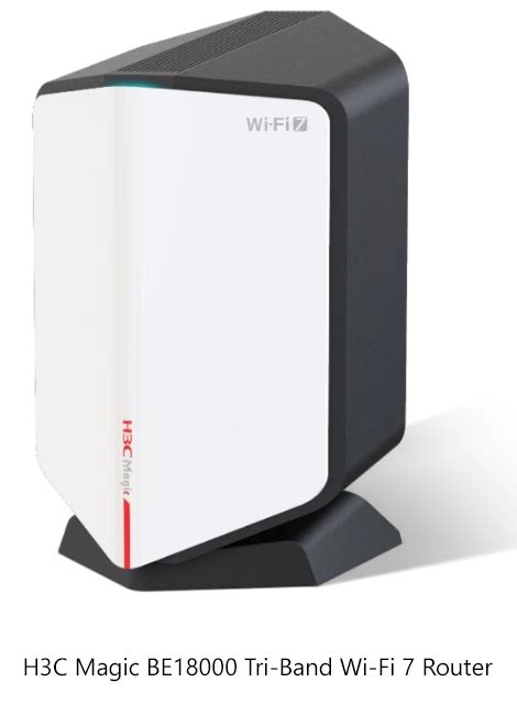 First Commercially Available Wi Fi 7 80211 Be Wireless Router H3c
