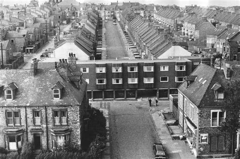 An Aerial Picture Of 1970s Housing In Benwell Newcastle September